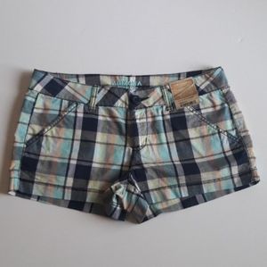 NWT Arizona |  Plaid Shorts